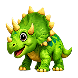 Jurassic Sudoku Triceratops game icon